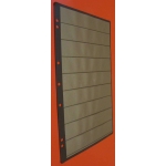 Svart insticksblad med 9 fickor 10-pack